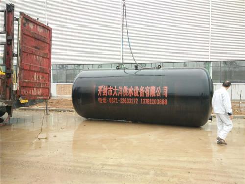 開封20噸無塔供水壓力罐廠